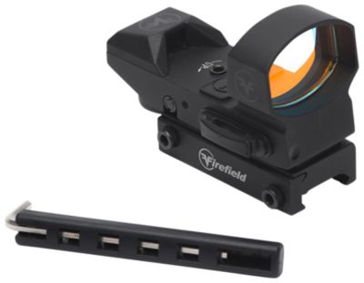 Firefield Impact Red Dot Reflex Sight, 1x 33mm, 3 MOA/5 MOA Illuminated Dot, Matte Black, Picatinny/Weaver Mount