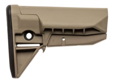 Bravo BravoGunfighter Mod 0 Stock for AR-Platform, SOPMOD Cheekweld, Flat Dark Earth, Synthetic
