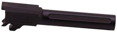 True Precision Inc 9mm Luger Sig Barrel for Sig P365XL/P365X-MACRO, 3.70 in., Fluted, Black Nitride, Stainless Steel