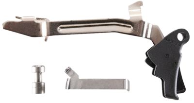 Apex Tactical Action Enhancement Slim Drop-In Trigger for Glock Gen3-4 17/19/22-27/31/32/33/34/35, Black, Polymer