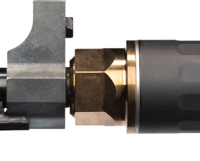 Q LLC Plan-B Silencer Mount, Steel, Black