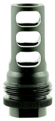 SilencerCo ASR Muzzle Brake, 458 Cal, 5/8 in. x 32 Thread, Black, Steel