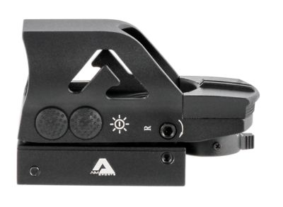 AIM Sports Full-Size Red/Green Dot Reflex Sight, 1x 34mm, Matte Black
