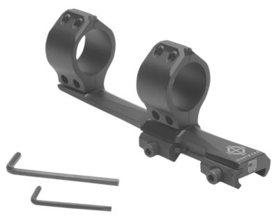 Sightmark Tactical Scope Mount/Ring Combo, 30mm Tube, 20 MOA, QD, Cantilever, Picatinny Rail Mount, Matte Black, Aluminum
