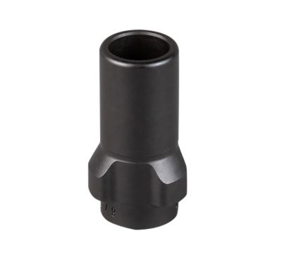 SilencerCo 3-Lug Muzzle Device, 9mm, M13.5x1LH Thread, Matte Black