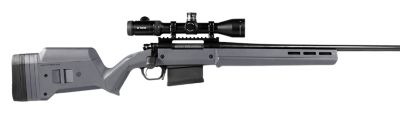 Magpul Hunter 700 Stock for Remington 700, Fixed with Aluminum Bedding & Adjustable Comb, LA, Stealth Gray, Synthetic