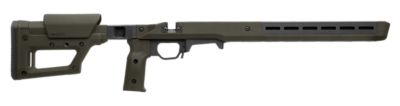 Magpul Pro 700 Lite SA Stock for Remington 700 Short Action, Interchangeable Grips, Ambidextrous, OD Green, Adjustable