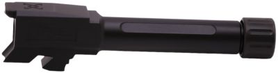 True Precision Inc 9mm Luger Glock Barrel for Glock 43/43X, 3.90 in., 1/2 in. x 28 Thread, Black Nitride, Stainless Steel