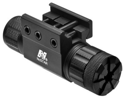 NCStar Compact Green Laser Sight, Black, Weaver Mount
