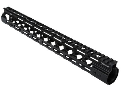 Firefield Verge Handguard for AR-Platform, M-LOK Picatinny Rail 15 in. Long, Aluminum, Black Anodized
