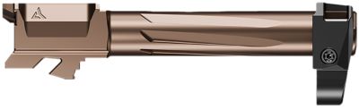 Radian Weapons 9mm Luger Ramjet & Afterburner Barrel for Glock 43, Bronze, Stainless Steel