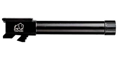 Tapco 9mm Luger Glock Barrel for Glock 19 Gen1-3, 1/2 in. x 28 Thread, Black Nitride, Stainless Steel
