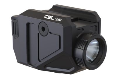Viridian C Series C5L Slim Tactical Light for Glock 43X/48 MOS, Black, 550-Lumen, Green Laser, 25 Yards Day/1 Mile Night Beam