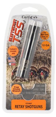 Carlsons TSS Turkey Choke Tube for Retay, 12 Gauge, Turkey Steel