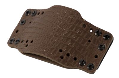 Limbsaver CrossTech Leather IWB/OWB Holster, Ambidextrous, Dark Brown, Leather