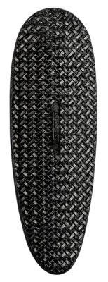 Pachmayr Decelerator Field Style Pad for Rifles, Medium, Black, Basketweave Rubber