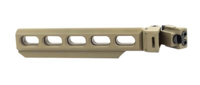 Samson B.R.E. Bufferless Receiver Extension with Folding Picatinny Adapter, Flat Dark Earth