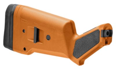 Magpul SGA Shotgun Stock for Mossberg 500/590/590A1, Ambidextrous, Orange, Synthetic