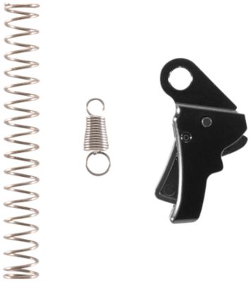 Apex Tactical Action Enhancement Curved Trigger for Springfield Hellcat, 5-5.50 lb. Draw, Black, Polymer