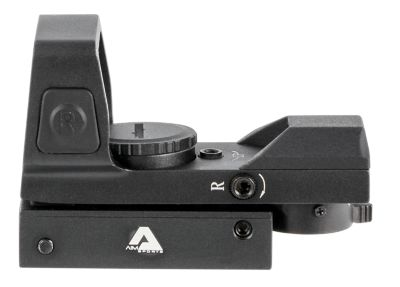 AIM Sports Full-Size Red/Green Dot Reflex Sight, 1x 33mm, Matte Black