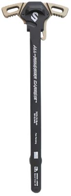 Lead & Steel Charging Handle for AR-15/M16, Type 3, Gray, Hard Anodized, 7075-T6 Aluminum