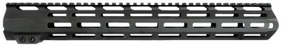Aim Sports AR Handguard for 308 Cal AR-10, 15 in., Low M-LOK Style, 6061-T6 Aluminum, Black Anodized