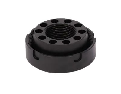 SilencerCo Charlie Direct Thread Mount, M18X1 Thread, Stainless Steel, Oxide Black