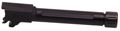 True Precision Inc 9mm Luger Sig Barrel for Sig P365XL/P365X-MACRO, 3.70 in., 1/2 in. x 28 Thread, Black Nitride, Stainless