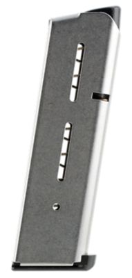 Wilson Combat 8 Round 45 ACP Magazine for 1911 Government, Detachable w/ Lo-Profile Steel Floor Plate, Stainless Steel
