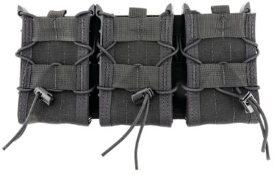 High Speed Gear Taco Shingle Triple Rifle Mag Pouch, MOLLE, Black, Nylon