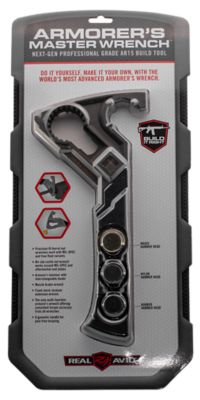 Real Avid/Revo Armorer's Master Wrench for AR-Platform, Stainless Steel