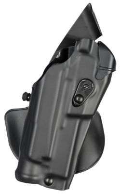 Safariland ALS Paddle Holster for Sig Sauer P320, Compatible with SureFire X300U, Right Hand, Black, Hardshell STX