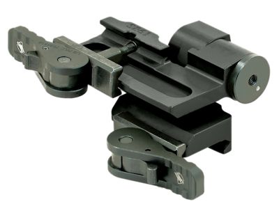 Nocpix ADM QR Flip To Side Picatinny Rail, Black Anodized, Aluminum