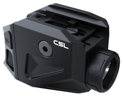 Viridian C Series C5L Slim Tactical Light for Springfield Hellcat/Hellcat Pro, Black, 550-Lumen, Green Laser