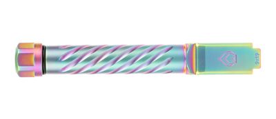 Ballistic Advantage 9mm Luger Premium Series Barrel for Glock 19 Gen3-5, 1/2 in. x 28 Thread, Spiral Fluted, Threaded