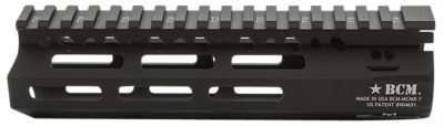 Bravo BravoGunfighter MCMR Handguard for AR-Platform, 7 in., M-LOK, Free-Floating Style, Aluminum, Black Anodized