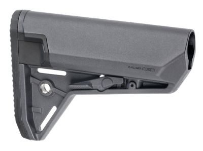 Magpul MOE SL-S Carbine Stock for AR-15/M16/M4 with Mil-Spec Tube (Tube Not Included), Stealth Gray, Synthetic