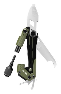 Real Avid/Revo Core Gun Tool for Shotguns, Olive Green/Black, Stainless Steel, Folding, 1.50 in.