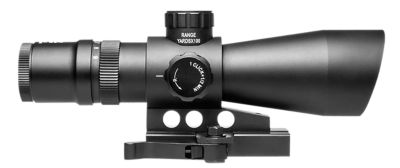NCStar 3-9x 42mm Mark III Tactical Gen 2 Rifle Scope, Mil-Dot Reticle, Hardcoat Anodized, Black