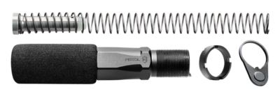 Phase 5 Weapon Systems Hex-2 Buffer Tube Assembly for AR-Pistol Platform, Black, Aluminum