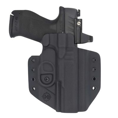 C&G Holsters Covert OWB Holster for Walther PDP 4.5 in., Right Hand, Black, Kydex