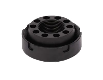 SilencerCo Charlie Direct Thread Mount, M13x0.75 Thread, Stainless Steel, Oxide Black