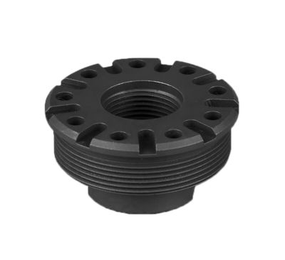 SilencerCo Bravo Direct Thread Mount, M13.5 x 1 LH Thread, Matte Black