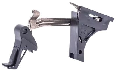 CMC Triggers Drop-In Flat Trigger for Glock 17/19/26/34 Gen4, 9mm, Black, Steel