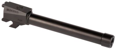 SilencerCo 9mm Luger Sig Barrel for Sig P320 Full Size, 5.46 in., 1/2 in. x 28 Thread, Black Nitride, Stainless Steel