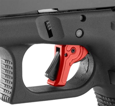 Apex Tactical Action Enhancement Trigger Kit for Glock Gen5, Red, Nickel/Aluminum