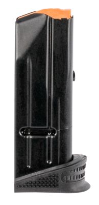 FN 10 Round 9mm Luger Magazine for FN 509 Compact, Extended Floorplate, Black, Steel