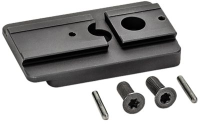 Griffin Armament Aimpoint ACRO Plate, Black Hardcoat Anodized, 6061 T6 Aluminum