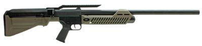 RWS Umarex .50 Hammer PCP Hunting Rifle, 2 Shot, Black Barrel/Receiver, Fixed Synthetic Stock, AR Magpul Style Grip