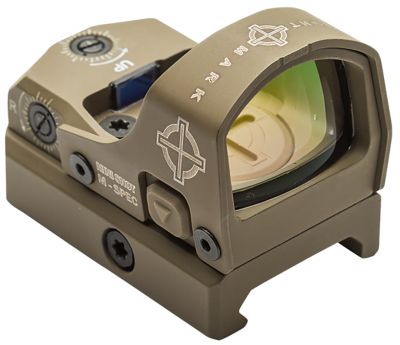 Sightmark M-Spec M1 FMS Reflex Sight, Dark Earth, 1x, 21mm x 15mm, 3 MOA, Red Dot
